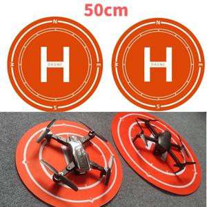 접이식 펠트 드론 착륙 쿠션, 방수 이륙 매트, 비 페이딩 경량 장난감 액세서리, UAV 용품, 50cm