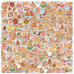 다른 Capibala 만화 낙서 스티커 50pcs DIY 장식 노트북 가방 기타 클래식 장난감 방수 PVC 데칼