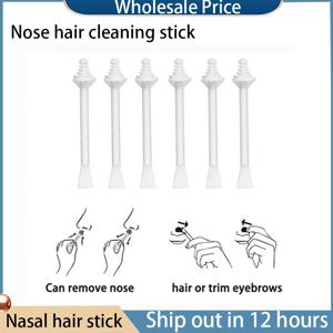 100PCS 코 왁스 스틱 무통 코 제모 도구 왁스 액세서리 밀랍 안전을위한 코 왁스 애플리케이터