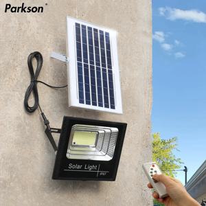 LED 태양광 투광 조명, 야외 태양광 반사판 스포트라이트, 정원 거리 리모컨 포함, 50W, 100W, 200W, 300W, 500W