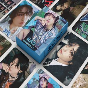 55 개/대 Kpop 새로운 Ablum ATE Lomo 카드 한 사진 인쇄 그림 Photocard 팬 컬렉션 엽서 선물