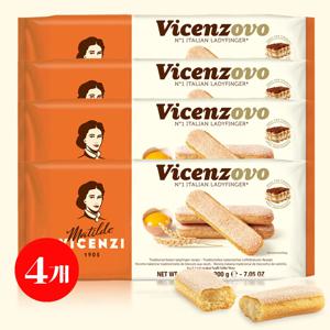 비첸지 레이디 핑거 티라미수 이탈리아쿠키 200g, 4개
