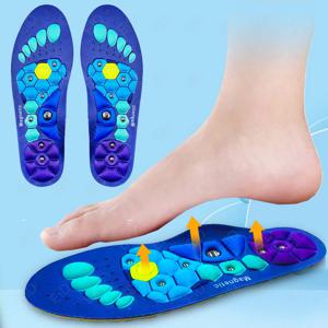 마그네틱 Insoles 마사지 신발 삽입 마사지 스포츠 Insoles 남성 여성을위한 신발 Insoles 통기성 정형 신발 삽입