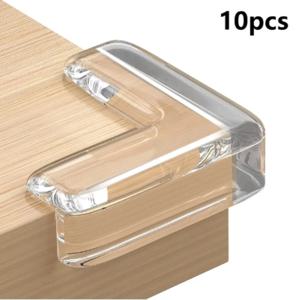 10pcs 아기 안전 실리콘 수호자 테이블 코너 가장자리 보호 커버 전기 소켓 어린이 Anticollision 가드
