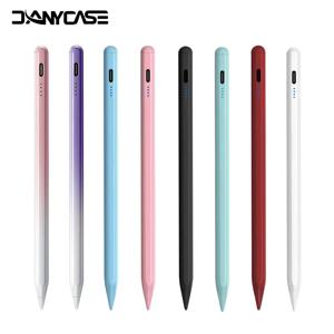 Apple Pencil 용 스타일러스 2024 iPad Air 11 13 M2 Pro 13 11 M4 5/6/7/8/9/10th Gen Air 3/4/5/6 Mini 5 6 7 손바닥 거부 기능 포함