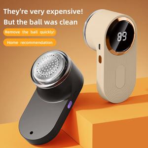 의류용 보푸라기 제거기, LED 디지털 전기 펠렛 솜털 제거기, USB 충전식 솜털 원단 면도기 스웨터, 직송