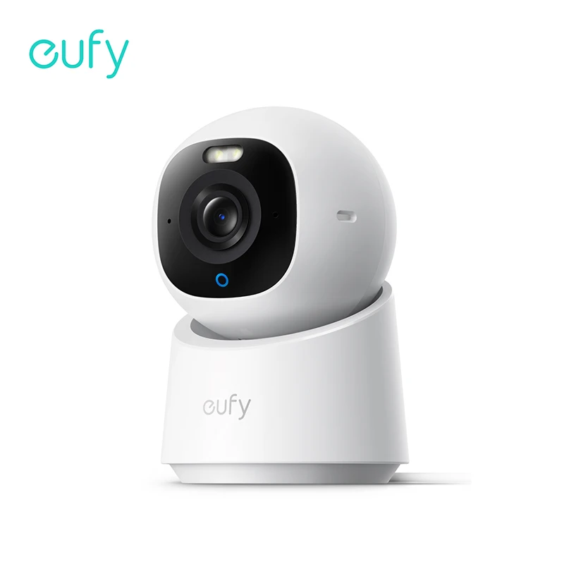 eufy Security 실내 캠 E30 4K 해상도 보안 카메라(360도 포함) °   Wi-Fi Human Mini Cam을 통한 PTZ 7/24 녹화 AI 추적