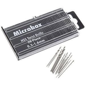 정밀 공예 보석 시계 수리 모델에 대 한 20Pcs 드릴 비트 취미 작업 전자 만들기 0.3mm-1.6mm 미니 HSS 나선형 Dri