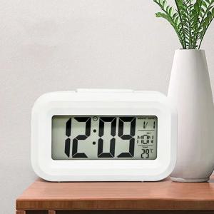LED 디지털 알람 시계 백라이트 스누즈 데이터 시간 달력 데스크탑 다기능 전자 백라이트 테이블 시계