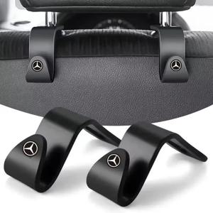 자동차 좌석 후크 뒷좌석 보관 브래킷 액세서리 메르세데스 벤츠 GLK GLA A B C E 클래스 C180 S200 S300 W176 W246 W205 W213