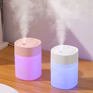 200ML 미니 가습기 USB 초음파 가습기 LED 램프 에센셜 오일 디퓨저 자동차 정수기 아로마 음이온 안개 제조기 휴대용