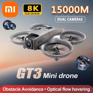 Xiaomi 원래 GT3 드론 8K 5G GPS 전문 HD 항공 사진 원격 제어 항공기 HD 듀얼 카메라 Quadcopter 장난감 UAV