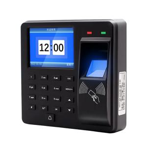 125Khz RFID 생체 인식 지문 시간 출석 시계 레코더 직원 인식 체크인 시간 기록 도어 액세스 제어