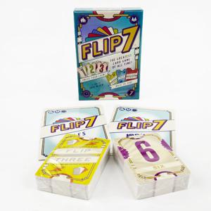 새로운 보드 게임 FLIP 7 흥미: 잊을 수 없는 게임 밤과 재미있는 모임을 위한 필수 가족 및 친구 카드 게임