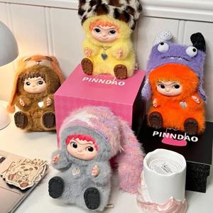 WAKUKU 토끼 & 여우 시리즈 WAKUKU 트렌디 한 재미있는 파티 플러시 블라인드 박스 카와이 그림 미스터리 가방 컬렉션 인형 서프라이즈 장난감 선물