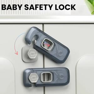 1-5PCS 아기 안전 잠금 가정용 냉장고 서랍 캐비닛 안전 버클 다기능 아기 안티 핀치 안전 수호자