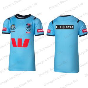 2025 뉴 여름 호주 NRL NSW 블루스 저지 트레이닝 저지 성인 및 키즈 키트 땀 흡수 탑을위한 패션 키즈 유니폼