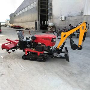 잡초 제거제, 농장 정원 크롤러 경운기 및 35HP 용량의 농가에서 잘 팔리는 랜드 로터리 경운기