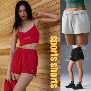 여성 스포츠 및 피트니스 반바지 Accolade 짧은 느슨하고 편안한 Drawstring 요가 반바지 캐주얼 조깅 포켓 반바지