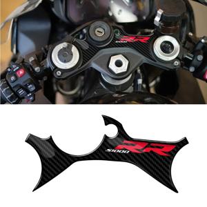 BMW Motorrad S1000RR 2023-2025 Carbon-look 용 오토바이 어퍼 트리플 요크 커버