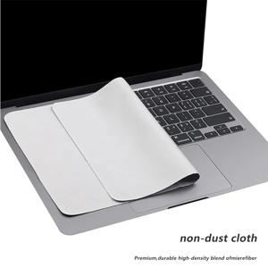 마이크로 화이버 방진 청소 천 노트북 키보드 커버 MacBook Pro 13/14/15/16 인치 용 노트북 화면 클리너 키트