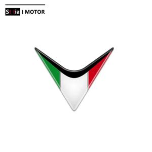DUCATI VESPA gts gtv RA LX 스프린트 플래그 스티커 오토바이 방수 접착제 드롭 트라이 컬러 이탈리아 국기 장식 데칼