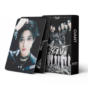 55pcs Stray GIANT 지원 LOMO 카드 KPOP 소년 그룹 SKid 수제 컬렉션 사진 카드 연예인 상품 팬 선물