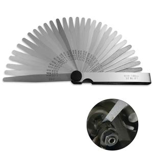 32pc Feeler 게이지 스테인레스 스틸 측정 도구 세트 0.001-0.04 