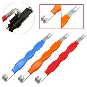 1Pc 자동차 전기 터미널 커넥터 분리기 제거 도구 자동차 수리 및 유지 보수를위한 범용 리무버 풀러