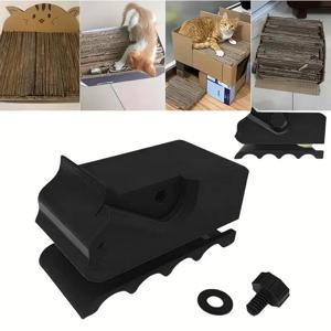 고양이 Scratchers에 대 한 귀여운 골 판지 절단 기계 3D 인쇄 새끼 고양이 모양의 커터 DIY 도구 골 판지 상자에 대 한 유틸리티 칼