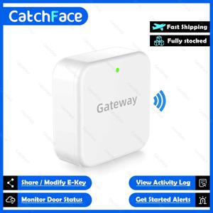 TTLock 앱 전자 WiFi 제어 게이트웨이 허브 매장 검정색 G2 버전