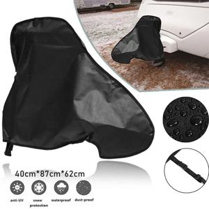 유니버설 캐러밴 히치 커버 RV Motorhome Anti Rain 용 방수 방진 트레일러 견인 볼 커플 링 잠금 커버 녹 방지