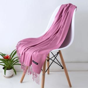 Desgine 브랜드 솔리드 여성 캐시미어 스카프 가을 겨울 따뜻한 Shawls 랩 2024 남성 Pashmina Tassels 스카프 여성 Foulard Mujer