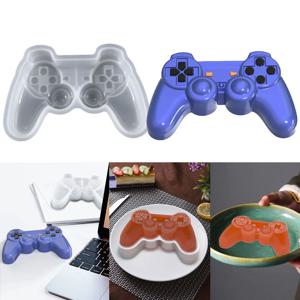 게임 컨트롤러 실리콘 금형 에폭시 수지 게임 PS4 컨트롤러 케이크 금형 아이스 큐브 금형 수제 DIY 공예에 대한 재미있는 예술 장식