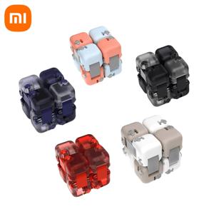 Xiaomi Mitu Spinner 다채로운 빌딩 블록 손가락 Fidget 감압 장난감 퍼즐 조립 큐브 손가락 회 전자 장난감