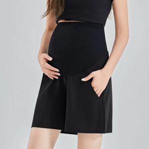 임산부 루즈한 얇은 겉옷, 통기성 핫팬츠, 임산부 반바지, 용수철 여름 신상