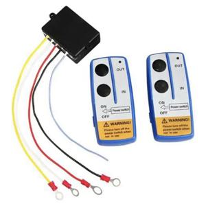 무선 핸드셋 스위치 컨트롤러 윈치 원격 제어 시스템 12V 24V 지프 오프로드 ATV 범용 복구 견인 트럭