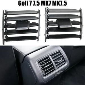 1pc 자동차 후면 팔걸이 센터 A/C 에어 컨디셔닝 에어 벤트 그릴 접이식 클립 트림 골프 7 7.5 MK7 MK7.5 2013-2020