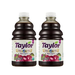 테일러푸룬 공식 유기농 푸룬주스 946ml x 2병