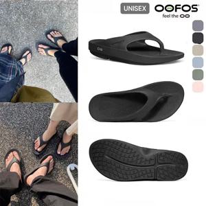 OOFOS 새 샌들 - 경량 회복 신발 슬리퍼 남성 여성 부드러운 바닥 실내 홈 슬라이드 샌들 라이트 비치 신발