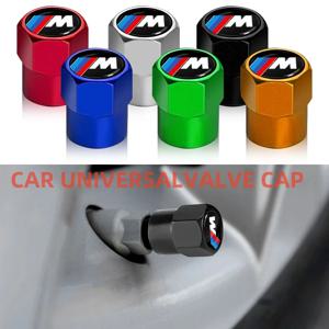 자동차 휠 타이어 금속 밸브 커버 디펜더 장식, BMW M F20 E36 E92 E87 E30 E46 E91 F31 X5 E53 E34 F11 E70 F25 E53, 4 개