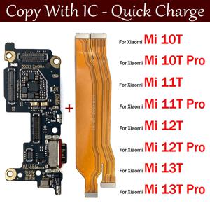 샤오미 미 10T 11T 12T 13T 프로 USB 충전기 도크 커넥터, 충전 보드 포트 메인 보드, 플렉스 케이블, 신제품