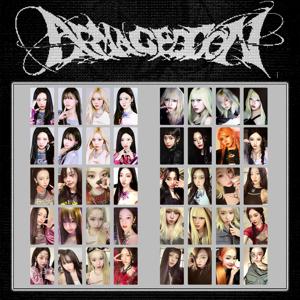 Aespa 레귤러 시리즈 Armageddon 팝업 스토어 랜덤 카드 Liu Zhimin Jin Mingning Yizhuo 소형 카드