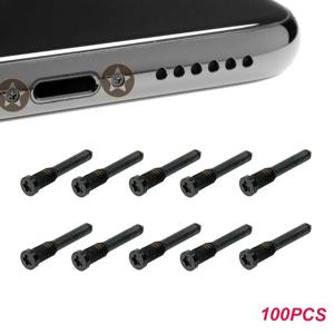 100pcs 하단 나사 수리 Apple iPhone 15 11 12 13 14 Pro Max Mini X Xr XS 5s 6 6s 7 8 Plus Pentalobe 나사 교체
