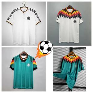 빈티지 유니폼 클래식 레트로 복제 축구 유니폼 독일과 프랑스 팀 유니폼 마티아스 헨리 지단 유니폼 핫 세일
