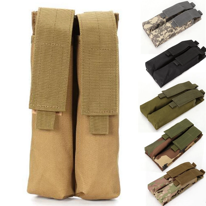 전술 사냥 파우치 백, MOLLE 탄창 파우치 백, 1000D 나일론 더블 스택 탄약 가방, 매그 캐리어 유틸리티 케이스, P90 UMP45