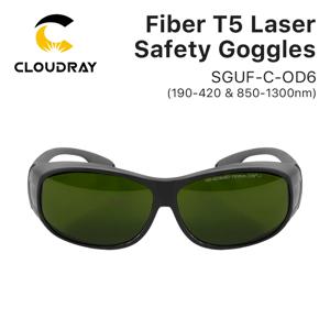 Cloudray 1064nm 스타일 C OD6 + 레이저 안전 고글 YAG DPSS 파이버 레이저 용 보호 안경 쉴드 보호 안경
