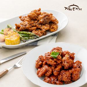 가마로강정 닭강정 2팩 묶음 (달콤한 맛 + 매콤한 맛)