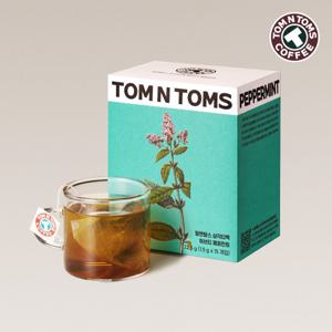 탐앤탐스 삼각 티백 허브티 페퍼민트 1.5g 15T