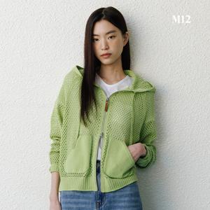 [온플] M12 25SS 여성 크로셰 후드집업 1종